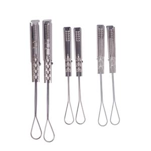 (Softel) FTTH Fibra Óptica Ajustável Drop Pole Wire Cable Clamp Plastic + Alumínio Preto Tensão Aérea - Product Image 5