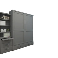 Meilleures ventes : Lit mural moderne, lit Murphy, mobilier de chambre fonctionnel, lit Murphy avec armoire de rangement