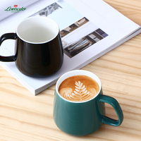 Taza de Café de Cerámica Termo de 400ml con Esmalte de Color, Precio al por Mayor, Caja de Regalo, Taza para Agua Caliente, Logotipo Personalizado Impreso para Regalos