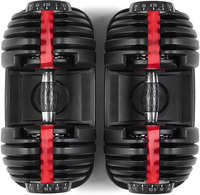 Ensembles d'haltères réglables ZJFIT en fer, 10-50 kg, options multi-poids avec poignée en nylon antidérapante pour usage commercial