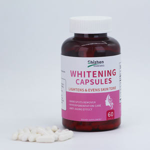 Cápsulas Clareadoras para Remover Manchas Escuras e Uniformizar o Tom da Pele, Pílulas de Glutationa, Cápsulas de Vitamina C, Pílulas Gluta White para Brilho da Pele - Product Image 5