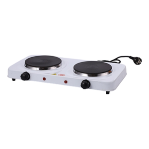 <span class=keywords><strong>Plaque</strong></span> électrique portable puissante <span class=keywords><strong>de</strong></span> 2000 W à double <span class=keywords><strong>plaque</strong></span> et température réglable pour usage domestique - Product Image 2