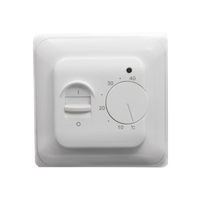 Sistema de Calefacción por Suelo Radiante Eléctrico con Termostato Mecánico, 110V~240V, Diseño Tradicional para Uso en Interiores de Hogares y Hoteles, Fácil de Instalar
