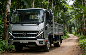 Nouveau camion de fret de 5 tonnes, camion diesel léger 4x2, cabine simple et demi, conduite à gauche, sièges en une seule rangée - Product Image 4