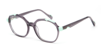 Montures optiques en acétate de haute qualité UAN UAI, ovales, tendance, style occidental, article de gros le plus vendu