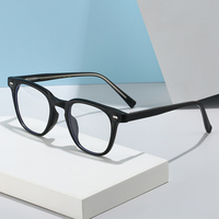 Lunettes noires Unisex Best Tr90 Lunettes optiques Montures de lunettes