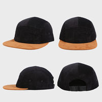 Gorra deportiva de pana suave estilo japonés, gorra de camping de gamuza de visera plana, superventas transfronteriza