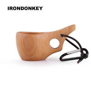 IRONDONKEY extérieur alpinisme sac à dos suspendu lumière luxe niche tasse à café exquis Camping tasse à eau <span class=keywords><strong>en</strong></span> bois - Product Image 1