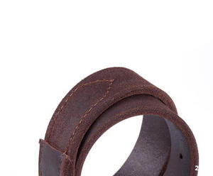 Honden Lederen Halsband Voor Middelgrote En Kleine Honden Golden Retriever Teddy <span class=keywords><strong>Corgi</strong></span> Verstelbare Lederen Halskraag - Product Image 5