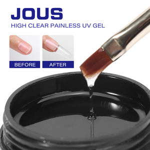 Гель JOUS 5s для наращивания и моделирования ногтей: быстросохнущий, безболезненный, высокопрочный, без усадки, с отличным выравниванием, УФ-гель «все в одном» - Product Image 1