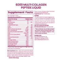 ACORN Boisson Complémentaire Multi-Collagène Sans Sucre avec Biotine Vitamine C Collagène 6000mg