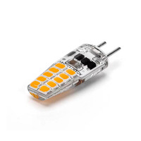 GY6.35 Lampu LED Taman Bentuk Jagung Dapat Diredupkan AC DC 12V-24V 3W Tegangan Rendah Bersertifikat RoHS Putih Hangat