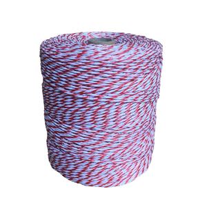 Cercado eléctrico para ganado, cerca de 6x0,2mm, alambre de polialambre ss, diámetro de 2mm, para ovejas, vaca, granja o tierra de pastoreo - Product Image 1