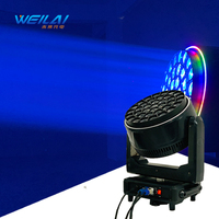 Professionelles 37*40W RGBW Bee Eye LED Zoom Wash Moving Head Licht mit Ring 4-in-1 Fokussierung DJ-Equipment für Bühnendekoration