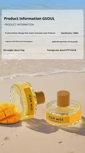 <span class=keywords><strong>JEAN</strong></span> MISS Eau de Parfum Neutre Haut de Gamme Parfum Fruité Épicé Écologique Vaporisateur Longue Durée Unisexe Marque Originale - Product Image 4