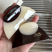 Ziteng personnalisable femme dos épingle à cheveux nouvel acide acétique épaissi demi-cercle saisir pince à requin sensation avancée couleur personnalisée cheveux