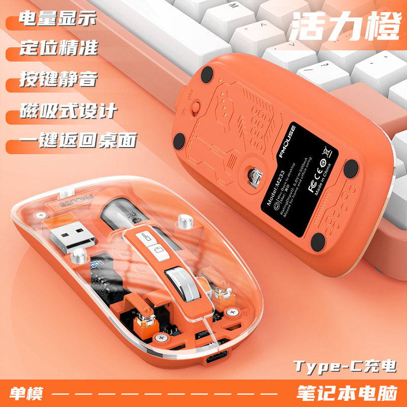 M233 Vibrant Orange [2.4G Wireless]