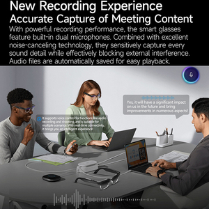 2025 New w630 thông minh kính với máy ảnh video ghi âm ai dịch wifi truyền photochromic chống ánh sáng màu xanh Kính mát - Product Image 6