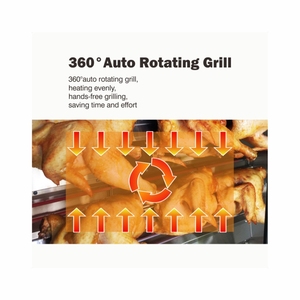 Gas Rotisserie gà Rotisserie dọc thương mại thịt nướng Máy gas roster Rotisserie nướng gà Rotisserie máy - Product Image 4