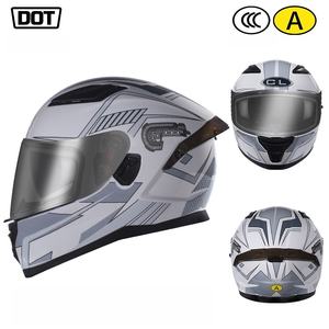 Casco Integral de Motocicleta con Visera Solar, Certificado DOT <span class=keywords><strong>ECE</strong></span> para Conducir en Todo Tipo de Clima - Product Image 1