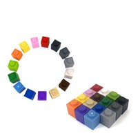 No.3005 Brick 1x1 Piezas de ladrillo compatibles para juguetes de construcción STEM