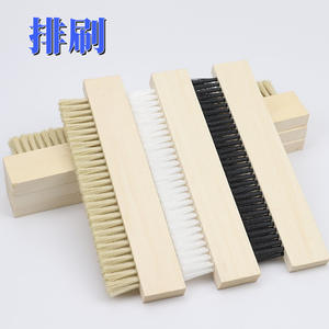 Brocha de madera de 30mm, 40mm, 50mm, industrial, de mango largo, de fibra sintética, en forma de barra, para uso en pintura de maquinaria y ferretería. - Product Image 1