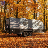 CAMPTRL Remorque de camping-car de luxe pour la famille, caravane tout-terrain à vendre, camping-car motorisé