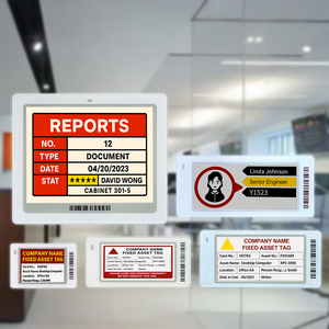 Smart Signage 2.13 Inch 4.2 Inch 4-Color E-Paper Smart <b>Label</b> Bluetooth Esl Api Gateway Ver Electron Shelf <b>Label</b> E-Ink <b>Name</b> Sign - Product Image 1