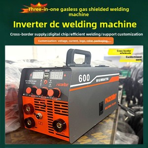 Soldadora <span class=keywords><strong>MIG</strong></span> sin Gas Transfronteriza 110V/220V Estándares US/EU, Máquina de Soldar Inverter Multifuncional TIG/<span class=keywords><strong>MIG</strong></span>/MMA, Modelo para Acero - Product Image 2