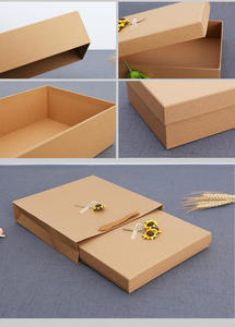 Оптовая продажа, красивая бумажная коробка для украшений - Product Image 5