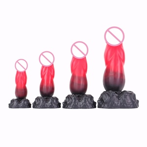 ELKKOST Silicone Monster <b>Dildo</b> S M L XL 4sizes Options Fantasy <b>Dildo</b> with Suction Cup Vagina Anal <b>Dildo</b> for Women Men - Product Image 1