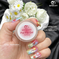 Vente en gros ODM/OEM Pat Pat Gel – Gel UV personnalisé pour peinture d'ongles, 240 couleurs, non toxique, écologique, longue durée