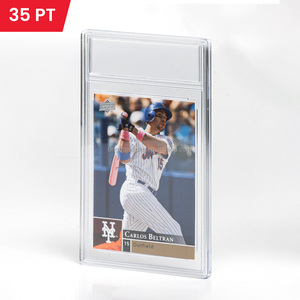 Tarjeta personalizada Losa de plástico Tarjeta deportiva Losa vacía ultrasónica para CGC <span class=keywords><strong>Beckett</strong></span> PSAS Losa de tarjeta calificada 35pt - Product Image 1