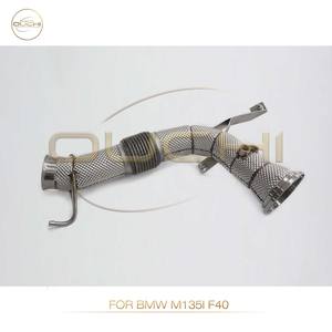 Tubo de Escape de Alto Flujo de Acero Inoxidable OUCHI para <span class=keywords><strong>BMW</strong></span> <span class=keywords><strong>118i</strong></span> F40 <span class=keywords><strong>B38</strong></span> 1.5T con Silenciador de Escape con Válvula y Protector Térmico - Product Image 4