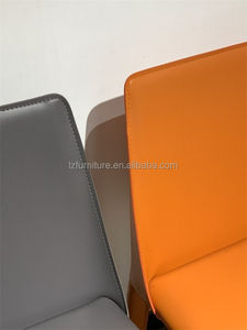 Silla de Comedor Tapizada en Cuero Duradera y Moderna de Lujo con Color Personalizable para Hoteles, Restaurantes y Cafeterías - Product Image 3