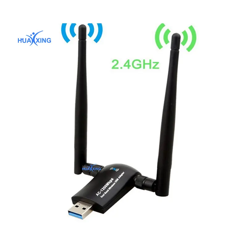 1200Mbps doble banda Realtek RTL8814 802,11 AC WiFi Dongle para Android TV Box