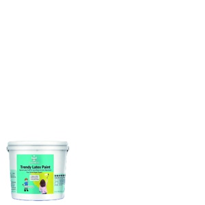 Peinture murale intérieure imperméable de haute qualité, inodore, sans formaldéhyde, peinture murale blanche lavable, peinture émulsion colorée - Product Image 1