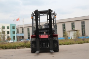 CE ISO 4500kg DIESEL xe nâng xe nâng chiều cao 3-6m với Side Shifter OEM 4x4 rwd tự động ngã ba điều chỉnh xe nâng - Product Image 6