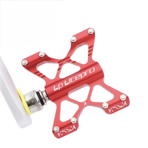 Démontage rapide du vélo pliable à pédales avec pédalier en alliage d'aluminium CNC. - Product Image 4