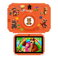 Tablet PC Android 10 de 7 Pulgadas, Personalizada OEM, Económica, MTK, 4GB+32GB, WiFi 5G, para Niños de 3 a 12 Años