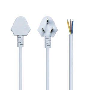 <span class=keywords><strong>สาย</strong></span><span class=keywords><strong>ต่อ</strong></span><span class=keywords><strong>พ่วง</strong></span>ไฟฟ้าอเมริกันมาตรฐาน NEMA WD6 พร้อมปลั๊กข้อศอก 5-15P <span class=keywords><strong>ซี</strong></span><span class=keywords><strong>รี</strong></span>ส์ 3 แกน <span class=keywords><strong>สาย</strong></span> SJTW หางปลั๊กแบบ Tin Terminal - Product Image 1