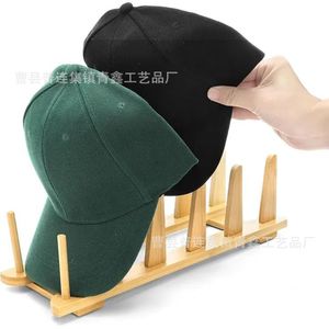 Wooden Baseball Cap Holder Detachable Storage Rack For Desk Coat And Cap Organizer <b>Shelf</b> Living Room Use - Product Image 1