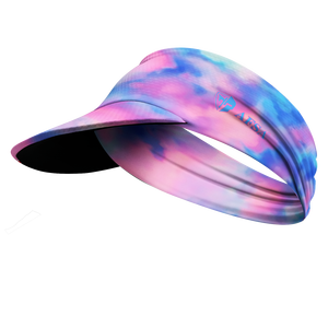 Visière unisexe personnalisé<span class=keywords><strong>e</strong></span> en polyester absorbant la transpiration, pliable, pour le sport, séchage rapide, élastique réglable, idéale pour le <span class=keywords><strong>golf</strong></span> en extérieur - Product Image 1