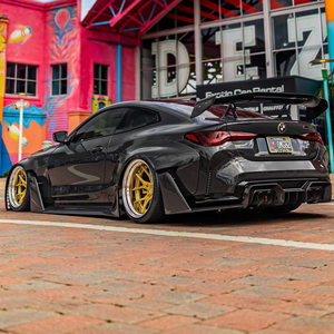 Ruedas Forjadas de Aleación de Aluminio de <span class=keywords><strong>2</strong></span> y <span class=keywords><strong>3</strong></span> Piezas, Acabado Cromado Dorado, 5X112 5x114.<span class=keywords><strong>3</strong></span>, 15-24 Pulgadas, para BMW y Porsche - Product Image 6