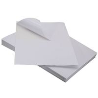 Jinya format personnalisé sans bois A4 12up feuille de papier pour imprimante laser/jet d'encre pour autocollants industriels étiquettes d'emballage de codes à barres