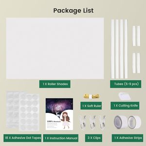 100% màn rèm cửa sổ cửa Shades bìa cho phòng ngủ vườn ươm phòng không khoan màu phim không cho nhà du lịch xe - Product Image 4