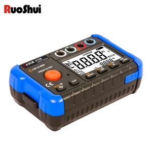 VICTOR Ruoshui 4106 Mètre de résistance de terre 2, 3 et 4 pôles pour calcul de la résistivité de terre 20k Ohm - Product Image 2