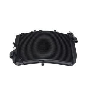 หม้อน้ำหล่อเย็นอลูมิเนียมสำหรับ HONDA,อุปกรณ์เสริมเครื่องยนต์มอเตอร์ไซค์สำหรับ HONDA <span class=keywords><strong>CBR600</strong></span> F4I 2001 - <span class=keywords><strong>2007</strong></span> 2002 03 04 05 06 19010-MBW-D21 - Product Image 2