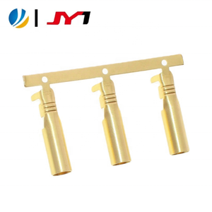 Conector de cobre para remolque, Terminal de bala, 4,5, 21 ~ 25mm de largo, C2680, molde transversal, 4,5 - Product Image 2