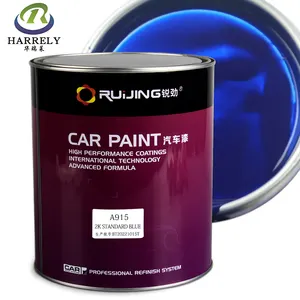 2K auto standard bleu bas prix peinture acrylique en aérosol métallisé brillant peinture automobile